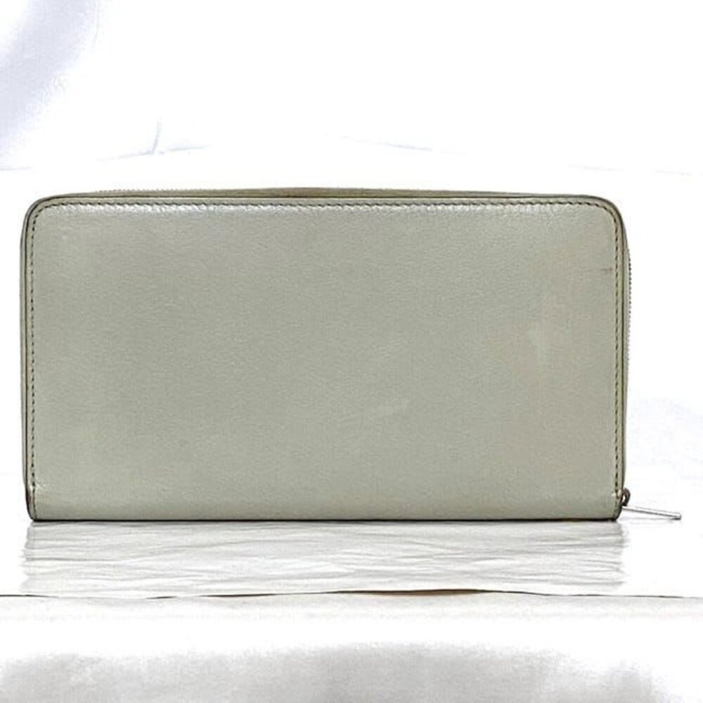 Celine Round Zipper Long Wallet Large Zip Multi Function - Picture 2 of 10
